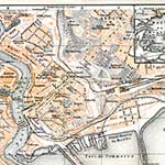 Brest France map public domain